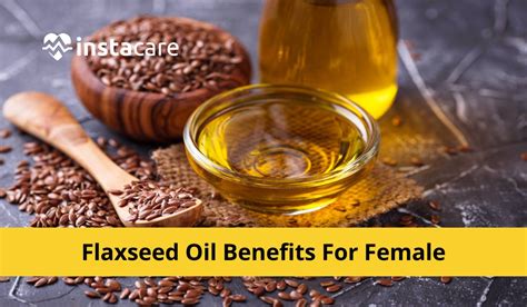 flaxseed oil benefits for female.